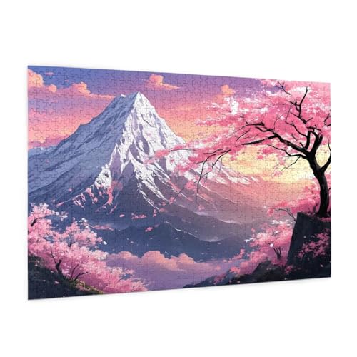 Japan Puzzle 1000 Teile Erwachsene Puzzle Landschaft Design für Erwachsene und Beginner, HD Farbe HolzPuzzle mit Geschenkbox Verpackung for Zimmer Deko Wohnzimmer, Geschenke für Frauen 50x75cm -z1596 Japan Puzzle 1000 Teile Erwachsene Puzzle Landschaft Design für Erwachsene und Beginner, HD Farbe HolzPuzzle mit Geschenkbox Verpackung for Zimmer Deko Wohnzimmer, Geschenke für Frauen 50x75cm -z1596 von Guofuos
