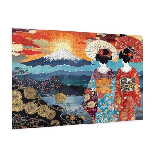 Japan Puzzle 2000 Teile Erwachsene Puzzle Frau Design für Erwachsene und Beginner, HD Farbe HolzPuzzle mit Geschenkbox Verpackung for Zimmer Deko Wohnzimmer, Geschenke für Frauen 70x100cm -z1640 Japan Puzzle 2000 Teile Erwachsene Puzzle Frau Design für Erwachsene und Beginner, HD Farbe HolzPuzzle mit Geschenkbox Verpackung for Zimmer Deko Wohnzimmer, Geschenke für Frauen 70x100cm -z1640 von Guofuos