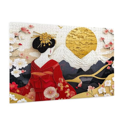 Japan Puzzle 3000 Teile Erwachsene Puzzle Frau Design für Erwachsene und Beginner, HD Farbe HolzPuzzle mit Geschenkbox Verpackung for Zimmer Deko Wohnzimmer, Geschenke für Frauen 80x120cm -z1630 Japan Puzzle 3000 Teile Erwachsene Puzzle Frau Design für Erwachsene und Beginner, HD Farbe HolzPuzzle mit Geschenkbox Verpackung for Zimmer Deko Wohnzimmer, Geschenke für Frauen 80x120cm -z1630 von Guofuos