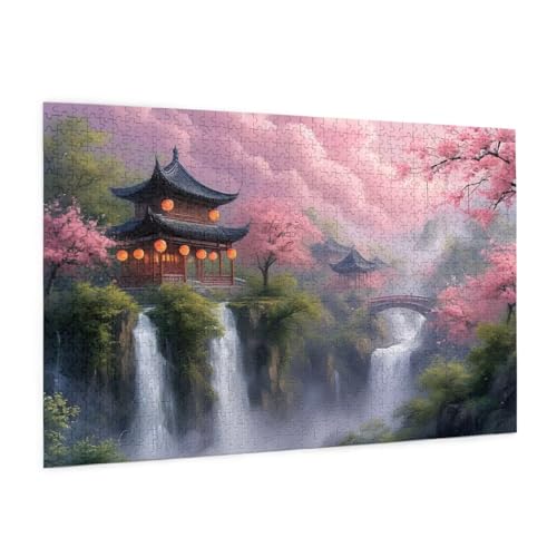Japan Puzzle 3000 Teile Erwachsene Puzzle Landschaft Design für Erwachsene und Beginner, HD Farbe HolzPuzzle mit Geschenkbox Verpackung for Zimmer Deko Wohnzimmer, Geschenke für Frauen 80x120cm -z1604 Japan Puzzle 3000 Teile Erwachsene Puzzle Landschaft Design für Erwachsene und Beginner, HD Farbe HolzPuzzle mit Geschenkbox Verpackung for Zimmer Deko Wohnzimmer, Geschenke für Frauen 80x120cm -z1604 von Guofuos