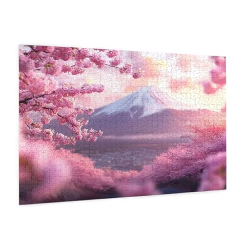 Japan Puzzle 6000 Teile Erwachsene Puzzle Landschaft Design für Erwachsene und Beginner, HD Farbe HolzPuzzle mit Geschenkbox Verpackung for Zimmer Deko Wohnzimmer, Geschenke für Frauen 100x180cm -z333 von Guofuos