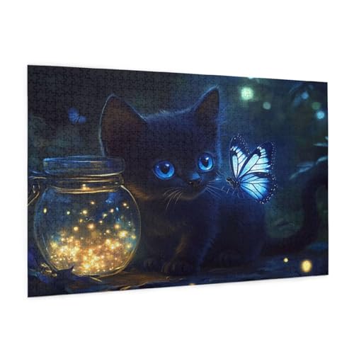 Katze Puzzle 4000 Teile Erwachsene Puzzle Traum Design für Erwachsene und Beginner, HD Farbe HolzPuzzle mit Geschenkbox Verpackung for Zimmer Deko Wohnzimmer, Geschenke für Frauen 87x140cm -z1332 Katze Puzzle 4000 Teile Erwachsene Puzzle Traum Design für Erwachsene und Beginner, HD Farbe HolzPuzzle mit Geschenkbox Verpackung for Zimmer Deko Wohnzimmer, Geschenke für Frauen 87x140cm -z1332 von Guofuos