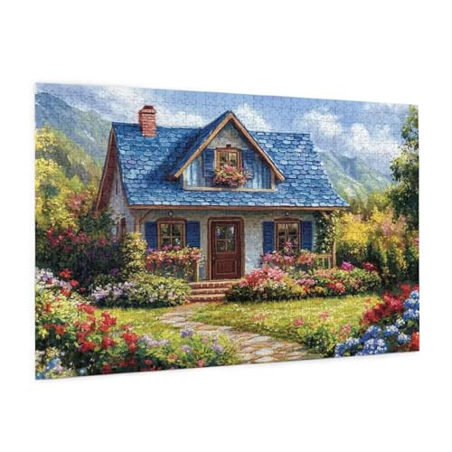 Landschaft Puzzle 3000 Teile Erwachsene Puzzle Garten Design für Erwachsene und Beginner, HD Farbe HolzPuzzle mit Geschenkbox Verpackung for Zimmer Deko Wohnzimmer, Geschenke für Frauen 80x120cm -z73 Landschaft Puzzle 3000 Teile Erwachsene Puzzle Garten Design für Erwachsene und Beginner, HD Farbe HolzPuzzle mit Geschenkbox Verpackung for Zimmer Deko Wohnzimmer, Geschenke für Frauen 80x120cm -z73 von Guofuos