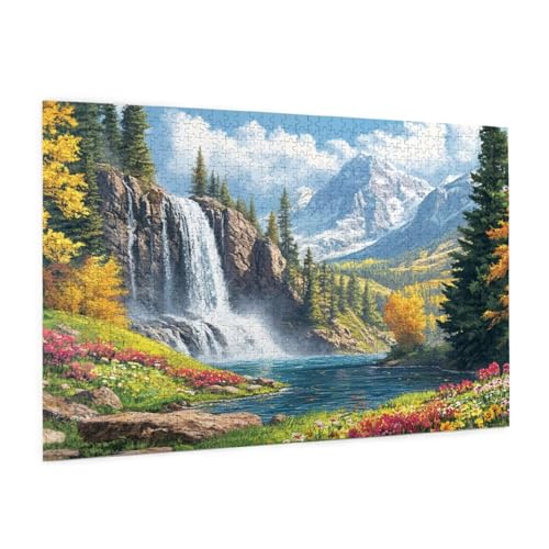Landschaft Puzzle 4000 Teile Erwachsene Puzzle Gebirge Design für Erwachsene Beginner, HD Farbe HolzPuzzle mit Geschenkbox Verpackung for Zimmer Deko Wohnzimmer, Geschenke für Frauen 87x140cm -z879 Landschaft Puzzle 4000 Teile Erwachsene Puzzle Gebirge Design für Erwachsene Beginner, HD Farbe HolzPuzzle mit Geschenkbox Verpackung for Zimmer Deko Wohnzimmer, Geschenke für Frauen 87x140cm -z879 von Guofuos