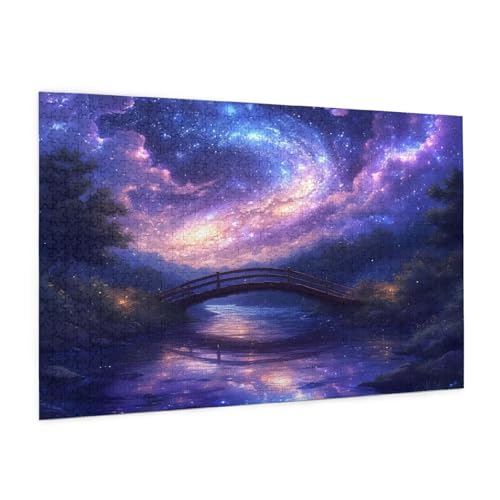 Landschaft Puzzle 4000 Teile Erwachsene Puzzle Traum Design für Erwachsene und Beginner, HD Farbe HolzPuzzle mit Geschenkbox Verpackung for Zimmer Deko Wohnzimmer, Geschenke für Frauen 87x140cm -z840 von Guofuos