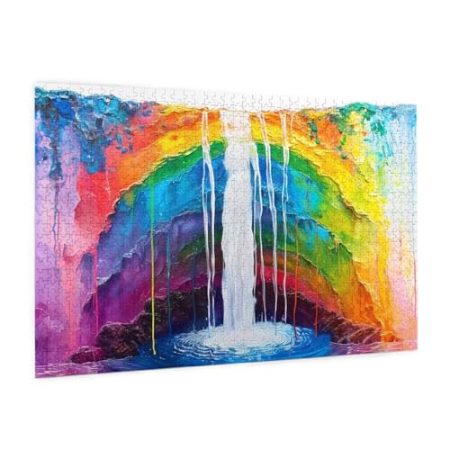 Landschaft Puzzle 6000 Teile Erwachsene Puzzle Abstrakt Design für Erwachsene und Beginner, HD Farbe HolzPuzzle mit Geschenkbox Verpackung, Zimmer Deko Wohnzimmer, Geschenke für Frauen 100x180cm -z774 von Guofuos