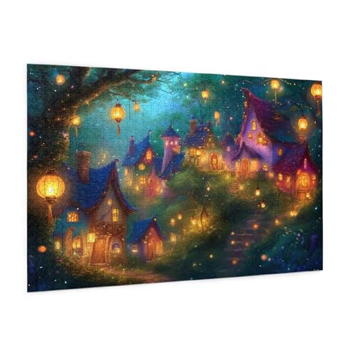 Landschaft Puzzle 6000 Teile Erwachsene Puzzle Baum Design für Erwachsene und Beginner, HD Farbe HolzPuzzle mit Geschenkbox Verpackung for Zimmer Deko Wohnzimmer, Geschenke für Frauen 100x180cm -z881 von Guofuos