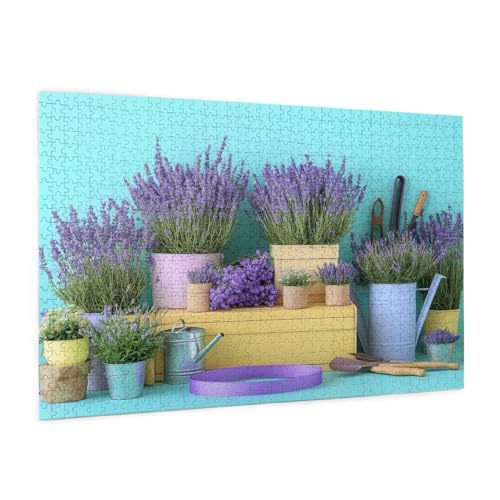 Lavendel Puzzle 2000 Teile Erwachsene Puzzle Blume Design für Erwachsene und Beginner, HD Farbe HolzPuzzle mit Geschenkbox Verpackung for Zimmer Deko Wohnzimmer, Geschenke für Frauen 70x100cm -z411 Lavendel Puzzle 2000 Teile Erwachsene Puzzle Blume Design für Erwachsene und Beginner, HD Farbe HolzPuzzle mit Geschenkbox Verpackung for Zimmer Deko Wohnzimmer, Geschenke für Frauen 70x100cm -z411 von Guofuos