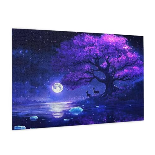 Lila Puzzle 5000 Teile Erwachsene Puzzle Baum des Lebens Design für Erwachsene und Beginner,HD Farbe HolzPuzzle mit Geschenkbox Verpackung,Zimmer Deko Wohnzimmer,Geschenke für Frauen 100x150cm -z1911 Lila Puzzle 5000 Teile Erwachsene Puzzle Baum des Lebens Design für Erwachsene und Beginner,HD Farbe HolzPuzzle mit Geschenkbox Verpackung,Zimmer Deko Wohnzimmer,Geschenke für Frauen 100x150cm -z1911 von Guofuos