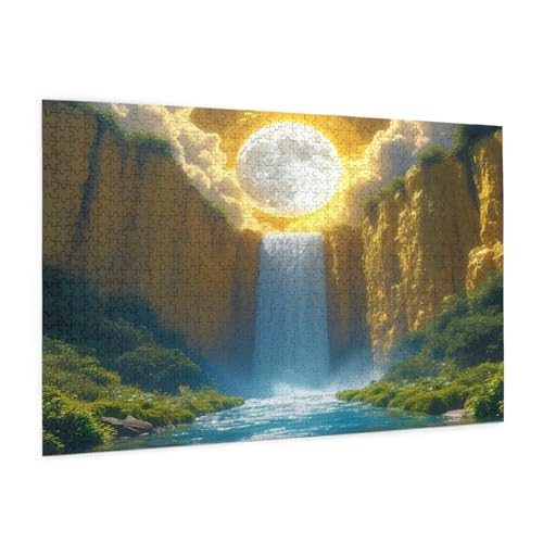 Mond Puzzle 2000 Teile Erwachsene Puzzle Landschaft Design für Erwachsene und Beginner, HD Farbe HolzPuzzle mit Geschenkbox Verpackung for Zimmer Deko Wohnzimmer, Geschenke für Frauen 70x100cm -z1890 Mond Puzzle 2000 Teile Erwachsene Puzzle Landschaft Design für Erwachsene und Beginner, HD Farbe HolzPuzzle mit Geschenkbox Verpackung for Zimmer Deko Wohnzimmer, Geschenke für Frauen 70x100cm -z1890 von Guofuos