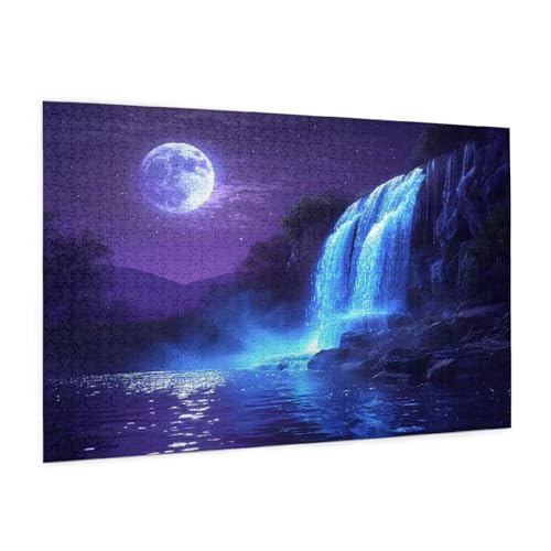 Mond Puzzle 6000 Teile Erwachsene Puzzle Landschaft Design für Erwachsene und Beginner, HD Farbe HolzPuzzle mit Geschenkbox Verpackung for Zimmer Deko Wohnzimmer, Geschenke für Frauen 100x180cm -z1885 Mond Puzzle 6000 Teile Erwachsene Puzzle Landschaft Design für Erwachsene und Beginner, HD Farbe HolzPuzzle mit Geschenkbox Verpackung for Zimmer Deko Wohnzimmer, Geschenke für Frauen 100x180cm -z1885 von Guofuos
