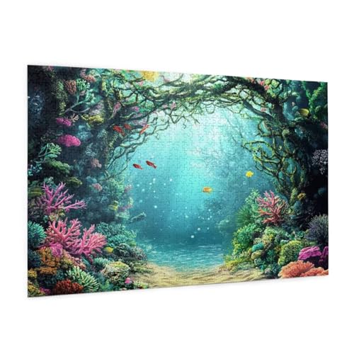 Ozean Puzzle 1500 Teile Erwachsene Puzzle Landschaft Design für Erwachsene und Beginner, HD Farbe HolzPuzzle mit Geschenkbox Verpackung for Zimmer Deko Wohnzimmer, Geschenke für Frauen 57x87cm -z936 Ozean Puzzle 1500 Teile Erwachsene Puzzle Landschaft Design für Erwachsene und Beginner, HD Farbe HolzPuzzle mit Geschenkbox Verpackung for Zimmer Deko Wohnzimmer, Geschenke für Frauen 57x87cm -z936 von Guofuos