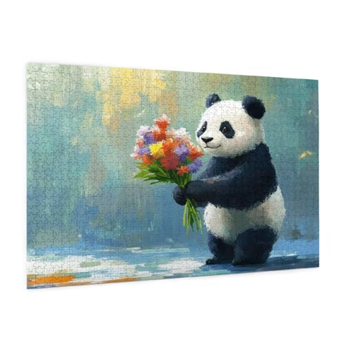 Panda Puzzle 3000 Teile Erwachsene Puzzle Blume Design für Erwachsene und Beginner, HD Farbe HolzPuzzle mit Geschenkbox Verpackung for Zimmer Deko Wohnzimmer, Geschenke für Frauen 80x120cm -z1867 Panda Puzzle 3000 Teile Erwachsene Puzzle Blume Design für Erwachsene und Beginner, HD Farbe HolzPuzzle mit Geschenkbox Verpackung for Zimmer Deko Wohnzimmer, Geschenke für Frauen 80x120cm -z1867 von Guofuos