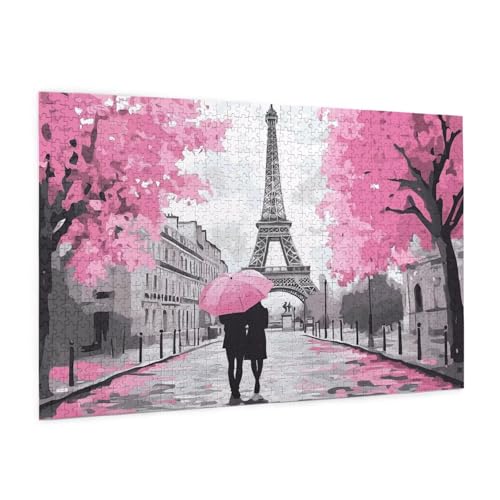 Paris Puzzle 6000 Teile Erwachsene Puzzle Landschaft Design für Erwachsene und Beginner, HD Farbe HolzPuzzle mit Geschenkbox Verpackung for Zimmer Deko Wohnzimmer, Geschenke für Frauen 100x180cm -z448 von Guofuos