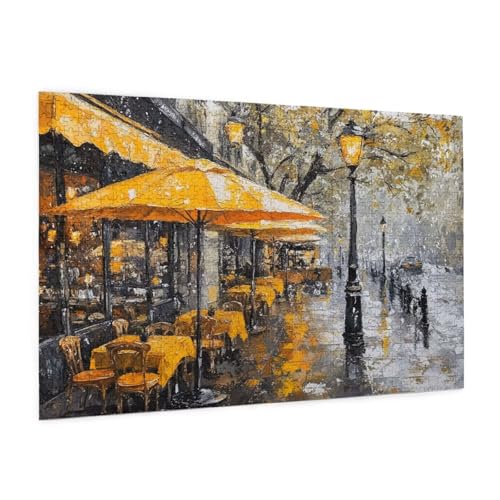 Paris Puzzle 6000 Teile Erwachsene Puzzle Landschaft Design für Erwachsene und Beginner, HD Farbe HolzPuzzle mit Geschenkbox Verpackung for Zimmer Deko Wohnzimmer, Geschenke für Frauen 100x180cm -z447 von Guofuos
