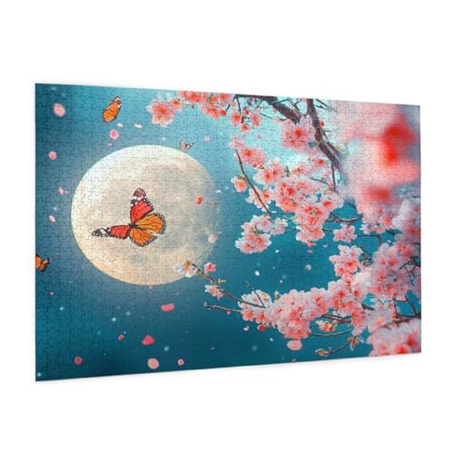 Pflaumenbossom Puzzle 6000 Teile Erwachsene Puzzle Mond Design für Erwachsene Beginner, HD Farbe HolzPuzzle mit Geschenkbox Verpackung, Zimmer Deko Wohnzimmer, Geschenke für Frauen 100x180cm -z1362 Pflaumenbossom Puzzle 6000 Teile Erwachsene Puzzle Mond Design für Erwachsene Beginner, HD Farbe HolzPuzzle mit Geschenkbox Verpackung, Zimmer Deko Wohnzimmer, Geschenke für Frauen 100x180cm -z1362 von Guofuos
