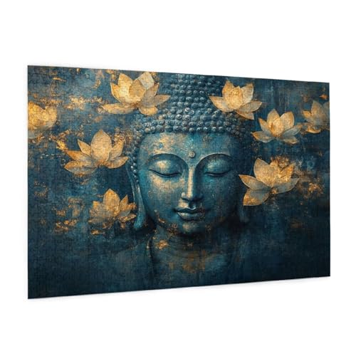 Religion Puzzle 4000 Teile Erwachsene Puzzle Zen Design für Erwachsene und Beginner, HD Farbe HolzPuzzle mit Geschenkbox Verpackung for Zimmer Deko Wohnzimmer, Geschenke für Frauen 87x140cm -z431 von Guofuos