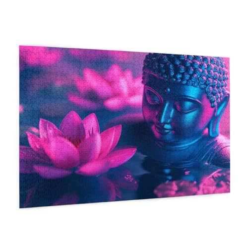Religion Puzzle 6000 Teile Erwachsene Puzzle Lotus Design für Erwachsene und Beginner, HD Farbe HolzPuzzle mit Geschenkbox Verpackung for Zimmer Deko Wohnzimmer, Geschenke für Frauen 100x180cm -z1919 Religion Puzzle 6000 Teile Erwachsene Puzzle Lotus Design für Erwachsene und Beginner, HD Farbe HolzPuzzle mit Geschenkbox Verpackung for Zimmer Deko Wohnzimmer, Geschenke für Frauen 100x180cm -z1919 von Guofuos