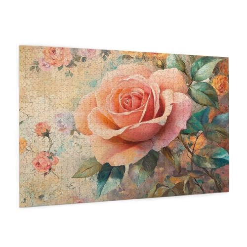 Retro Puzzle 4000 Teile Erwachsene Puzzle Blume Design für Erwachsene und Beginner, HD Farbe HolzPuzzle mit Geschenkbox Verpackung for Zimmer Deko Wohnzimmer, Geschenke für Frauen 87x140cm -z93 Retro Puzzle 4000 Teile Erwachsene Puzzle Blume Design für Erwachsene und Beginner, HD Farbe HolzPuzzle mit Geschenkbox Verpackung for Zimmer Deko Wohnzimmer, Geschenke für Frauen 87x140cm -z93 von Guofuos
