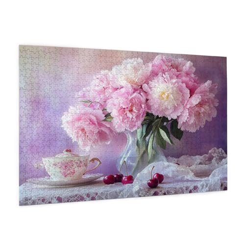 Rosa Puzzle 4000 Teile Erwachsene Puzzle Blume Design für Erwachsene und Beginner, HD Farbe HolzPuzzle mit Geschenkbox Verpackung for Zimmer Deko Wohnzimmer, Geschenke für Frauen 87x140cm -z54 Rosa Puzzle 4000 Teile Erwachsene Puzzle Blume Design für Erwachsene und Beginner, HD Farbe HolzPuzzle mit Geschenkbox Verpackung for Zimmer Deko Wohnzimmer, Geschenke für Frauen 87x140cm -z54 von Guofuos