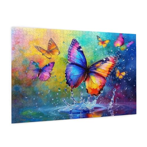 Schmetterling Puzzle 3000 Teile Erwachsene Puzzle Landschaft Design für Erwachsene und Beginner,Farbe HolzPuzzle mit Geschenkbox Verpackung,Zimmer Deko Wohnzimmer,Geschenke für Frauen 80x120cm -z1007 Schmetterling Puzzle 3000 Teile Erwachsene Puzzle Landschaft Design für Erwachsene und Beginner,Farbe HolzPuzzle mit Geschenkbox Verpackung,Zimmer Deko Wohnzimmer,Geschenke für Frauen 80x120cm -z1007 von Guofuos