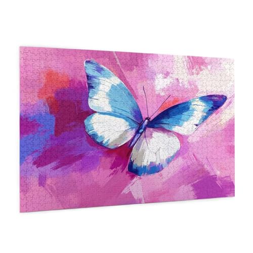 Schmetterling Puzzle 5000 Teile Erwachsene Puzzle Farbe Design für Erwachsene und Beginner, HD Farbe HolzPuzzle mit Geschenkbox Verpackung, Zimmer Deko Wohnzimmer, Geschenke für Frauen 100x150cm -z989 Schmetterling Puzzle 5000 Teile Erwachsene Puzzle Farbe Design für Erwachsene und Beginner, HD Farbe HolzPuzzle mit Geschenkbox Verpackung, Zimmer Deko Wohnzimmer, Geschenke für Frauen 100x150cm -z989 von Guofuos
