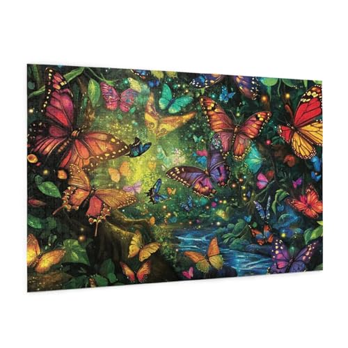 Schmetterling Puzzle 6000 Teile Erwachsene Puzzle Farbe Design für Erwachsene und Beginner, HD Farbe HolzPuzzle mit Geschenkbox Verpackung, Zimmer Deko Wohnzimmer, Geschenke für Frauen 100x180cm -z988 Schmetterling Puzzle 6000 Teile Erwachsene Puzzle Farbe Design für Erwachsene und Beginner, HD Farbe HolzPuzzle mit Geschenkbox Verpackung, Zimmer Deko Wohnzimmer, Geschenke für Frauen 100x180cm -z988 von Guofuos