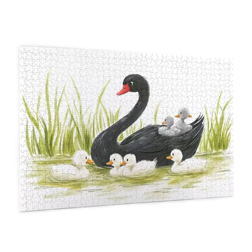 Schwan Puzzle 6000 Teile Erwachsene Puzzle Tier Design für Erwachsene und Beginner, HD Farbe HolzPuzzle mit Geschenkbox Verpackung for Zimmer Deko Wohnzimmer, Geschenke für Frauen 100x180cm -z1846 Schwan Puzzle 6000 Teile Erwachsene Puzzle Tier Design für Erwachsene und Beginner, HD Farbe HolzPuzzle mit Geschenkbox Verpackung for Zimmer Deko Wohnzimmer, Geschenke für Frauen 100x180cm -z1846 von Guofuos