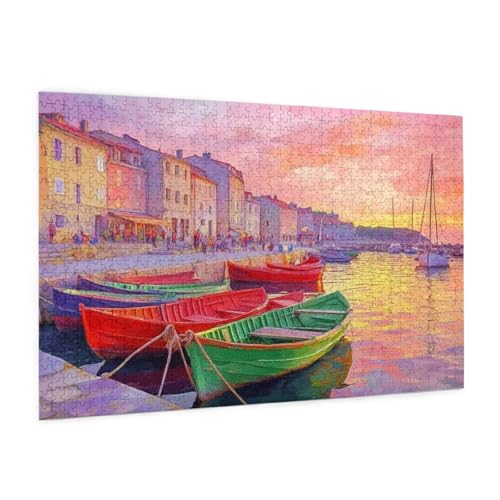 Sonnenuntergang Puzzle 1000 Teile Erwachsene Puzzle Landschaft Design für Erwachsene und Beginner,Farbe HolzPuzzle mit Geschenkbox Verpackung,Zimmer Deko Wohnzimmer,Geschenke für Frauen 50x75cm -z1702 Sonnenuntergang Puzzle 1000 Teile Erwachsene Puzzle Landschaft Design für Erwachsene und Beginner,Farbe HolzPuzzle mit Geschenkbox Verpackung,Zimmer Deko Wohnzimmer,Geschenke für Frauen 50x75cm -z1702 von Guofuos