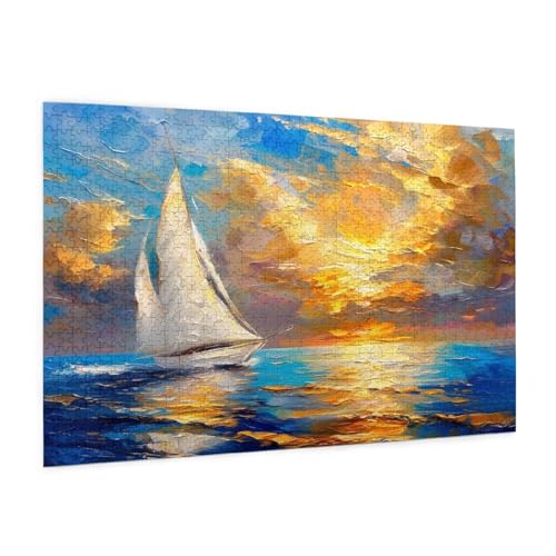 Sonnenuntergang Puzzle 1500 Teile Erwachsene Puzzle Landschaft Design für Erwachsene und Beginner,Farbe HolzPuzzle mit Geschenkbox Verpackung,Zimmer Deko Wohnzimmer,Geschenke für Frauen 57x87cm -z357 Sonnenuntergang Puzzle 1500 Teile Erwachsene Puzzle Landschaft Design für Erwachsene und Beginner,Farbe HolzPuzzle mit Geschenkbox Verpackung,Zimmer Deko Wohnzimmer,Geschenke für Frauen 57x87cm -z357 von Guofuos