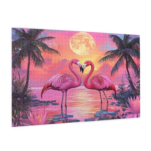 Sonnenuntergang Puzzle 4000 Teile Erwachsene Puzzle Flamingo Design für Erwachsene und Beginner,Farbe HolzPuzzle mit Geschenkbox Verpackung,Zimmer Deko Wohnzimmer,Geschenke für Frauen 87x140cm -z1742 Sonnenuntergang Puzzle 4000 Teile Erwachsene Puzzle Flamingo Design für Erwachsene und Beginner,Farbe HolzPuzzle mit Geschenkbox Verpackung,Zimmer Deko Wohnzimmer,Geschenke für Frauen 87x140cm -z1742 von Guofuos