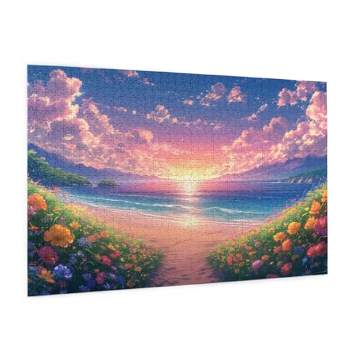 Sonnenuntergang Puzzle 6000 Teile Erwachsene Puzzle Landschaft Design für Erwachsene Beginner,Farbe HolzPuzzle mit Geschenkbox Verpackung,Zimmer Deko Wohnzimmer,Geschenke für Frauen 100x180cm -z356 Sonnenuntergang Puzzle 6000 Teile Erwachsene Puzzle Landschaft Design für Erwachsene Beginner,Farbe HolzPuzzle mit Geschenkbox Verpackung,Zimmer Deko Wohnzimmer,Geschenke für Frauen 100x180cm -z356 von Guofuos