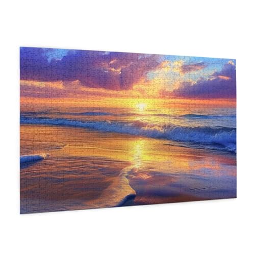 Sonnenuntergang Puzzle 6000 Teile Erwachsene Puzzle Strand Design für Erwachsene Beginner,HD Farbe HolzPuzzle mit Geschenkbox Verpackung,Zimmer Deko Wohnzimmer,Geschenke für Frauen 100x180cm -z1724 Sonnenuntergang Puzzle 6000 Teile Erwachsene Puzzle Strand Design für Erwachsene Beginner,HD Farbe HolzPuzzle mit Geschenkbox Verpackung,Zimmer Deko Wohnzimmer,Geschenke für Frauen 100x180cm -z1724 von Guofuos