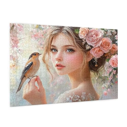 Tier Puzzle 1000 Teile Erwachsene Puzzle Frau Design für Erwachsene und Beginner,Farbe HolzPuzzle Kreative Geschenke mit Geschenkbox Verpackung Zimmer Deko Wohnzimmer,Geschenke für Frauen 50x75cm -z47 Tier Puzzle 1000 Teile Erwachsene Puzzle Frau Design für Erwachsene und Beginner,Farbe HolzPuzzle Kreative Geschenke mit Geschenkbox Verpackung Zimmer Deko Wohnzimmer,Geschenke für Frauen 50x75cm -z47 von Guofuos