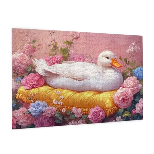 Tier Puzzle 3000 Teile Erwachsene Puzzle Blume Design für Erwachsene und Beginner, HD Farbe HolzPuzzle mit Geschenkbox Verpackung for Zimmer Deko Wohnzimmer, Geschenke für Frauen 80x120cm -z36 von Guofuos