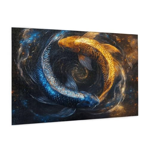 Tier Puzzle 4000 Teile Erwachsene Puzzle Farbe Design für Erwachsene und Beginner, HD Farbe HolzPuzzle mit Geschenkbox Verpackung for Zimmer Deko Wohnzimmer, Geschenke für Frauen 87x140cm -z614 von Guofuos