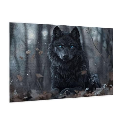 Tier Puzzle 6000 Teile Erwachsene Puzzle Hund Design für Erwachsene und Beginner, HD Farbe HolzPuzzle mit Geschenkbox Verpackung for Zimmer Deko Wohnzimmer, Geschenke für Frauen 100x180cm -z643 von Guofuos