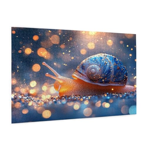 Tier Puzzle 6000 Teile Erwachsene Puzzle Schnecken Design für Erwachsene und Beginner, HD Farbe HolzPuzzle mit Geschenkbox Verpackung for Zimmer Deko Wohnzimmer, Geschenke für Frauen 100x180cm -z49 von Guofuos