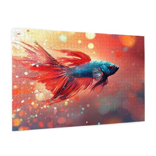 Tier Puzzle 6000 Teile Erwachsene Puzzle Traum Design für Erwachsene und Beginner, HD Farbe HolzPuzzle mit Geschenkbox Verpackung for Zimmer Deko Wohnzimmer, Geschenke für Frauen 100x180cm -z45 von Guofuos