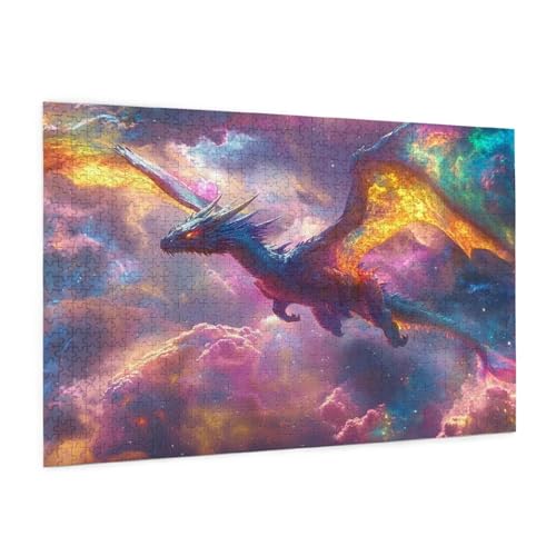 Traum Puzzle 3000 Teile Erwachsene Puzzle Drachen Design für Erwachsene und Beginner, HD Farbe HolzPuzzle mit Geschenkbox Verpackung for Zimmer Deko Wohnzimmer, Geschenke für Frauen 80x120cm -z1369 Traum Puzzle 3000 Teile Erwachsene Puzzle Drachen Design für Erwachsene und Beginner, HD Farbe HolzPuzzle mit Geschenkbox Verpackung for Zimmer Deko Wohnzimmer, Geschenke für Frauen 80x120cm -z1369 von Guofuos