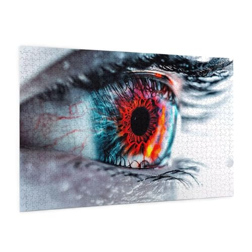 Traum Puzzle 6000 Teile Erwachsene Puzzle Auge Design für Erwachsene und Beginner, HD Farbe HolzPuzzle mit Geschenkbox Verpackung for Zimmer Deko Wohnzimmer, Geschenke für Frauen 100x180cm -z1372 Traum Puzzle 6000 Teile Erwachsene Puzzle Auge Design für Erwachsene und Beginner, HD Farbe HolzPuzzle mit Geschenkbox Verpackung for Zimmer Deko Wohnzimmer, Geschenke für Frauen 100x180cm -z1372 von Guofuos