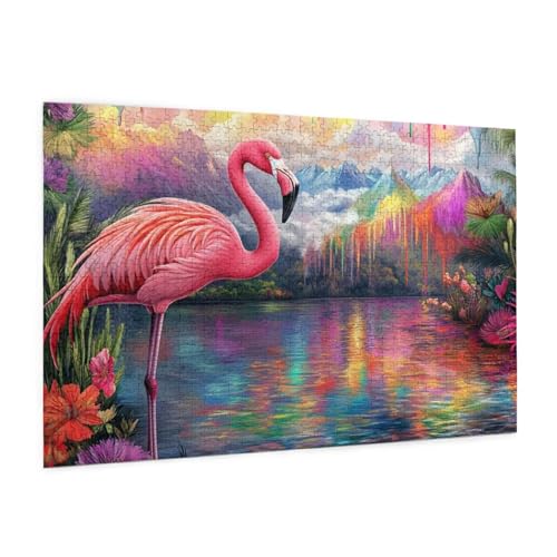 Wald Puzzle 6000 Teile Erwachsene Puzzle Flamingo Design für Erwachsene und Beginner, HD Farbe HolzPuzzle mit Geschenkbox Verpackung for Zimmer Deko Wohnzimmer, Geschenke für Frauen 100x180cm -z1769 Wald Puzzle 6000 Teile Erwachsene Puzzle Flamingo Design für Erwachsene und Beginner, HD Farbe HolzPuzzle mit Geschenkbox Verpackung for Zimmer Deko Wohnzimmer, Geschenke für Frauen 100x180cm -z1769 von Guofuos