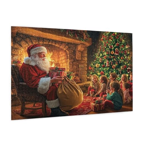Weihnachten Puzzle 1500 Teile Erwachsene Puzzle Mann Design für Erwachsene und Beginner, HD Farbe HolzPuzzle mit Geschenkbox Verpackung for Zimmer Deko Wohnzimmer, Geschenke für Frauen 57x87cm -z1829 Weihnachten Puzzle 1500 Teile Erwachsene Puzzle Mann Design für Erwachsene und Beginner, HD Farbe HolzPuzzle mit Geschenkbox Verpackung for Zimmer Deko Wohnzimmer, Geschenke für Frauen 57x87cm -z1829 von Guofuos