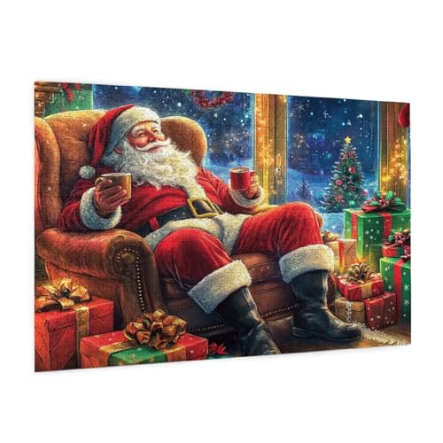 Weihnachten Puzzle 2000 Teile Erwachsene Puzzle Mann Design für Erwachsene und Beginner, HD Farbe HolzPuzzle mit Geschenkbox Verpackung for Zimmer Deko Wohnzimmer, Geschenke für Frauen 70x100cm -z1826 Weihnachten Puzzle 2000 Teile Erwachsene Puzzle Mann Design für Erwachsene und Beginner, HD Farbe HolzPuzzle mit Geschenkbox Verpackung for Zimmer Deko Wohnzimmer, Geschenke für Frauen 70x100cm -z1826 von Guofuos