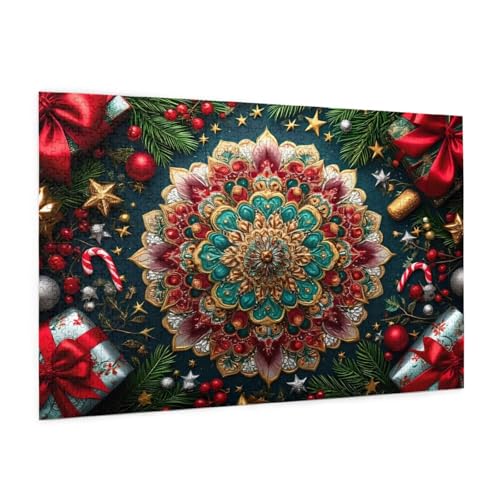 Weihnachten Puzzle 6000 Teile Erwachsene Puzzle Landschaft Design für Erwachsene Beginner,HD Farbe HolzPuzzle mit Geschenkbox Verpackung,Zimmer Deko Wohnzimmer,Geschenke für Frauen 100x180cm -z1822 Weihnachten Puzzle 6000 Teile Erwachsene Puzzle Landschaft Design für Erwachsene Beginner,HD Farbe HolzPuzzle mit Geschenkbox Verpackung,Zimmer Deko Wohnzimmer,Geschenke für Frauen 100x180cm -z1822 von Guofuos