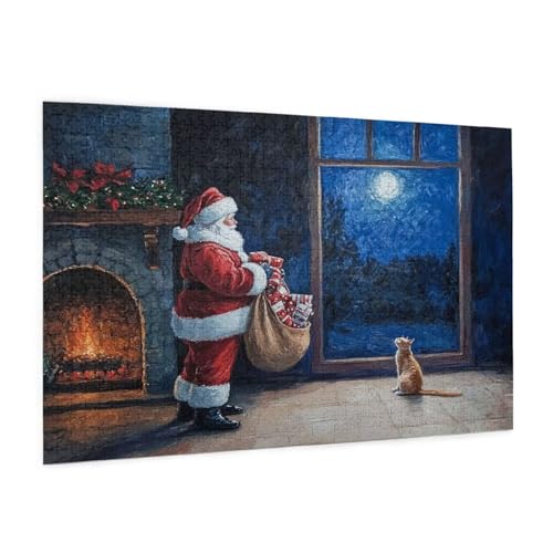 Weihnachten Puzzle 6000 Teile Erwachsene Puzzle Mann Design für Erwachsene Beginner, HD Farbe HolzPuzzle mit Geschenkbox Verpackung for Zimmer Deko Wohnzimmer, Geschenke für Frauen 100x180cm -z1827 Weihnachten Puzzle 6000 Teile Erwachsene Puzzle Mann Design für Erwachsene Beginner, HD Farbe HolzPuzzle mit Geschenkbox Verpackung for Zimmer Deko Wohnzimmer, Geschenke für Frauen 100x180cm -z1827 von Guofuos
