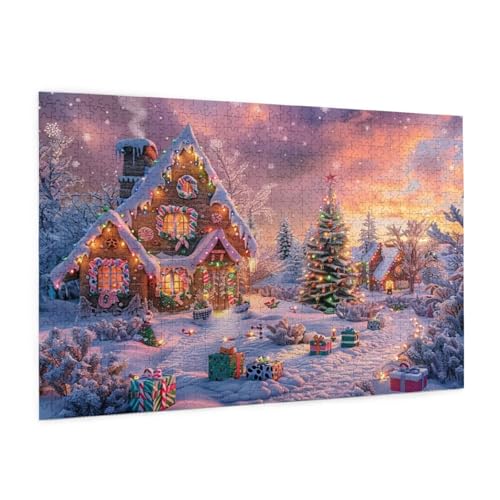 Weihnachten Puzzle 6000 Teile Erwachsene Puzzle Winter Design für Erwachsene und Beginner, HD Farbe HolzPuzzle mit Geschenkbox Verpackung, Zimmer Deko Wohnzimmer, Geschenke für Frauen 100x180cm -z399 Weihnachten Puzzle 6000 Teile Erwachsene Puzzle Winter Design für Erwachsene und Beginner, HD Farbe HolzPuzzle mit Geschenkbox Verpackung, Zimmer Deko Wohnzimmer, Geschenke für Frauen 100x180cm -z399 von Guofuos