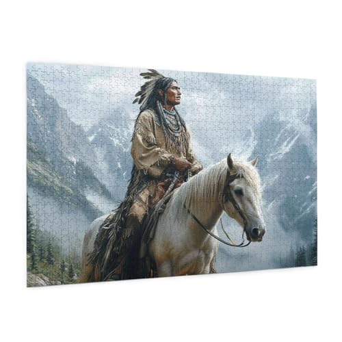 Winter Puzzle 5000 Teile Erwachsene Puzzle Mann Design für Erwachsene und Beginner, HD Farbe HolzPuzzle mit Geschenkbox Verpackung for Zimmer Deko Wohnzimmer, Geschenke für Frauen 100x150cm -z577 von Guofuos