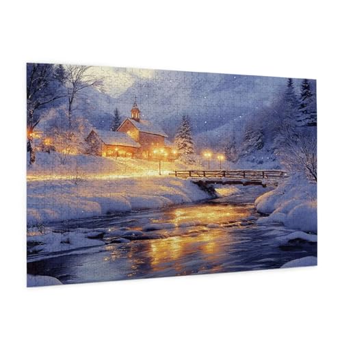Winter Puzzle 6000 Teile Erwachsene Puzzle Landschaft Design für Erwachsene Beginner, HD Farbe HolzPuzzle mit Geschenkbox Verpackung for Zimmer Deko Wohnzimmer, Geschenke für Frauen 100x180cm -z558 Winter Puzzle 6000 Teile Erwachsene Puzzle Landschaft Design für Erwachsene Beginner, HD Farbe HolzPuzzle mit Geschenkbox Verpackung for Zimmer Deko Wohnzimmer, Geschenke für Frauen 100x180cm -z558 von Guofuos