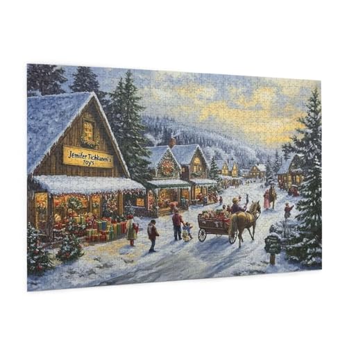Winter Puzzle 6000 Teile Erwachsene Puzzle Landschaft Design für Erwachsene Beginner, HD Farbe HolzPuzzle mit Geschenkbox Verpackung for Zimmer Deko Wohnzimmer, Geschenke für Frauen 100x180cm -z563 Winter Puzzle 6000 Teile Erwachsene Puzzle Landschaft Design für Erwachsene Beginner, HD Farbe HolzPuzzle mit Geschenkbox Verpackung for Zimmer Deko Wohnzimmer, Geschenke für Frauen 100x180cm -z563 von Guofuos